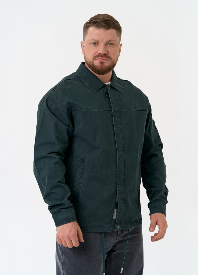 Мужская джинсовая куртка модель № 27356 универмаг малина