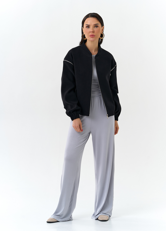 Женское короткое пальто бомбер модель № 32682 универмаг малина