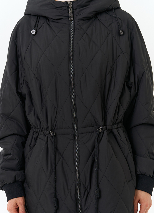 Женская куртка с капюшоном модель № 32568 универмаг малина