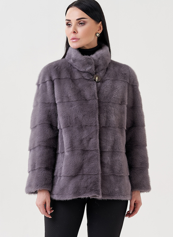 Шуба из норки 